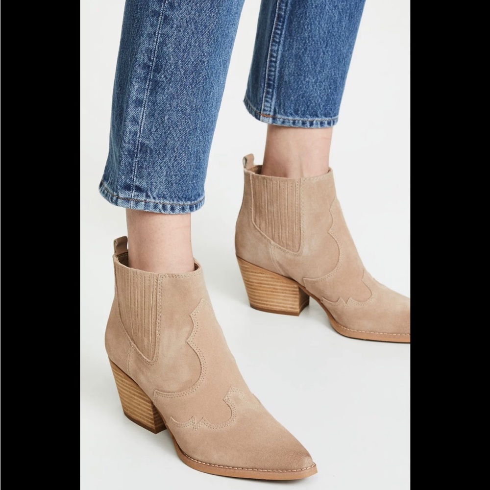 Sam Edelman Winona western bootie size 8